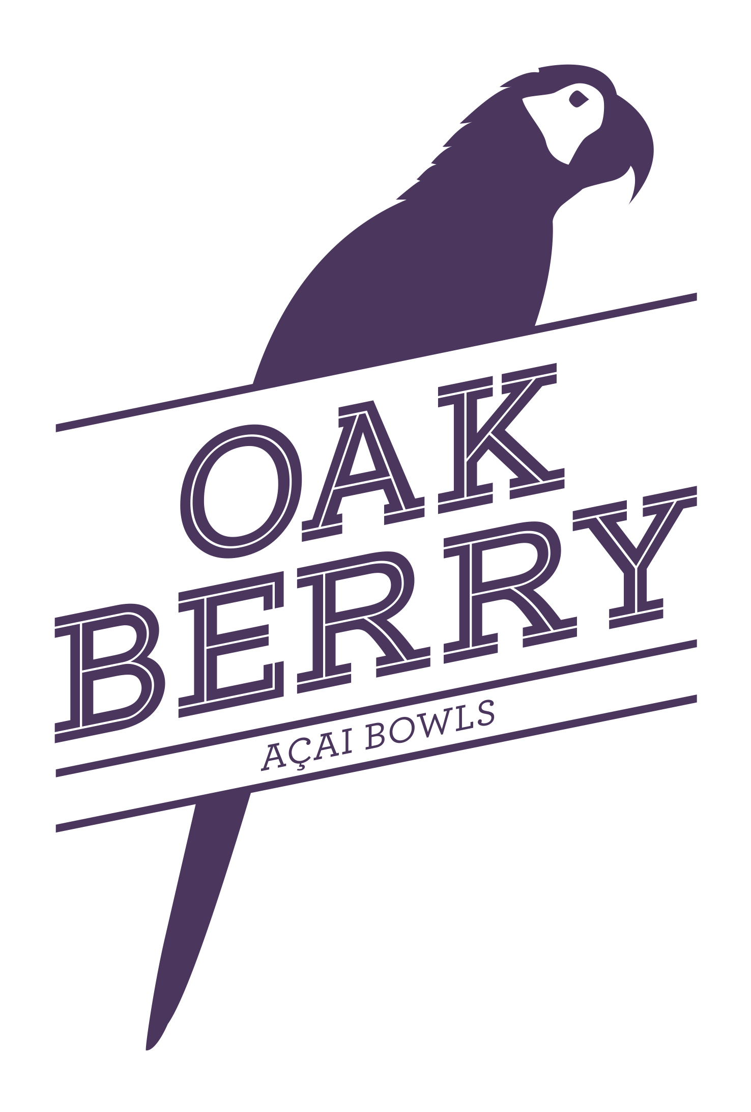 Logo marca empresa: OAKBERRY Açaí Bowls